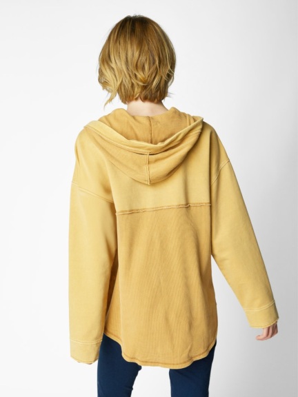 Mixed Texture Hoodie by Escape by Habitat