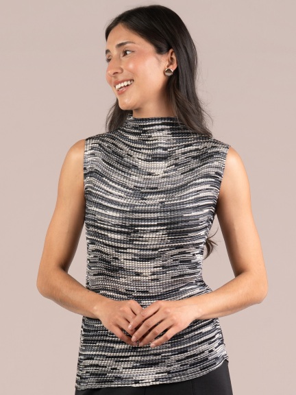 Mock Neck Tank by Sympli