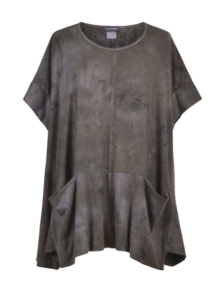 Suedette Tunic by Alembika at Hello Boutique