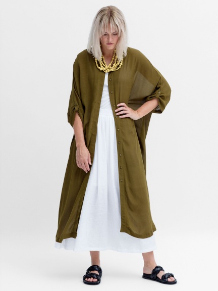 Mostro Shirt Dress by Elk the Label at Hello Boutique