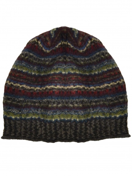 Multi Stripe Beanie by Butapana