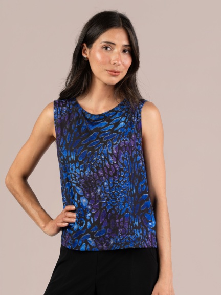 Nu Flared Shell Print by Sympli