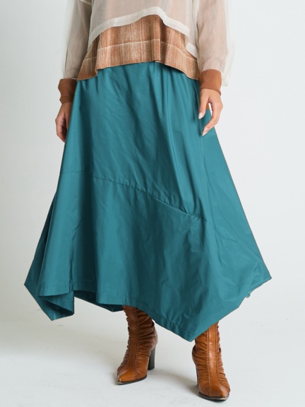 Nylon Signature Architectural Skirt by Planet by Lauren G