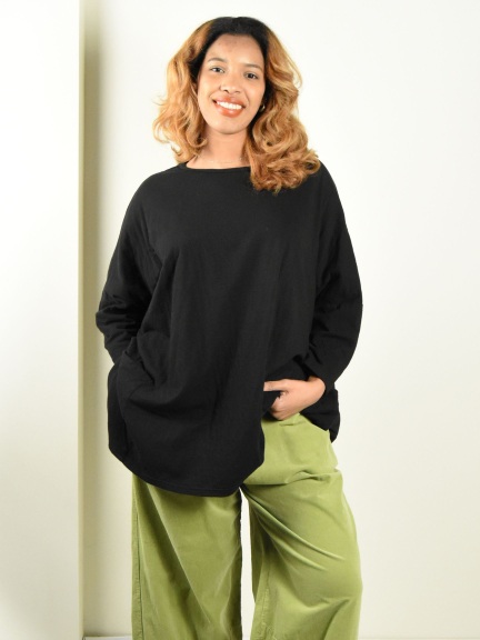 Osize Pullover by Cut Loose at Hello Boutique