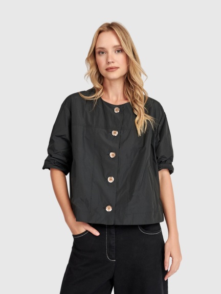 Oversized Buttons Jacket by Alembika