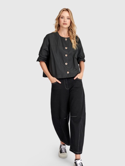 Oversized Buttons Jacket by Alembika