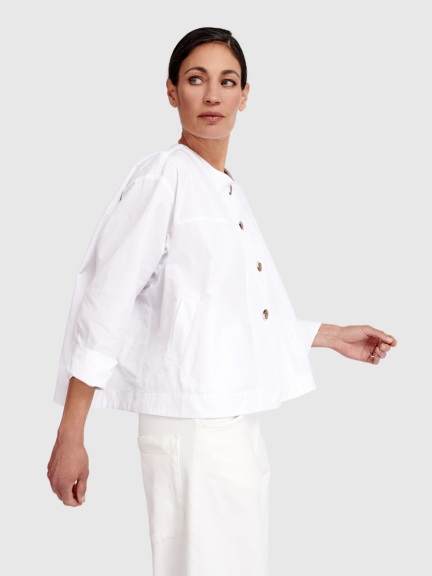 Oversized Buttons Jacket by Alembika