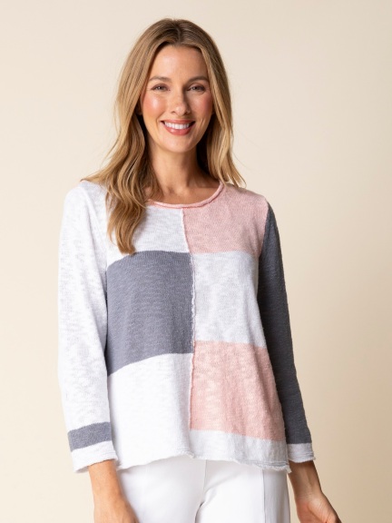 Patchwork Pullover by Habitat