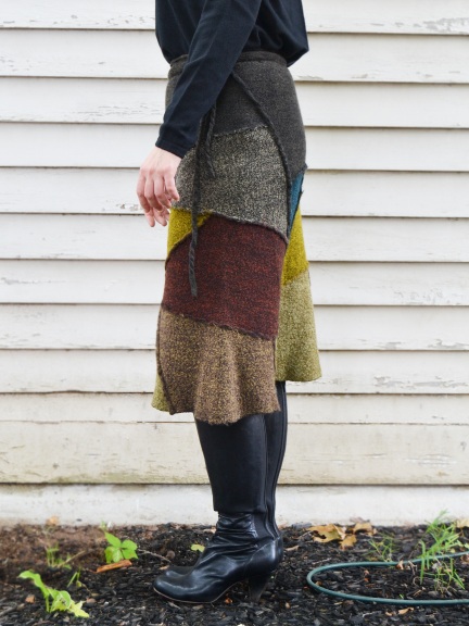 Patchwork Skirt by Butapana