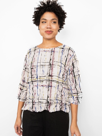 Plaid Pullover by Liv by Habitat