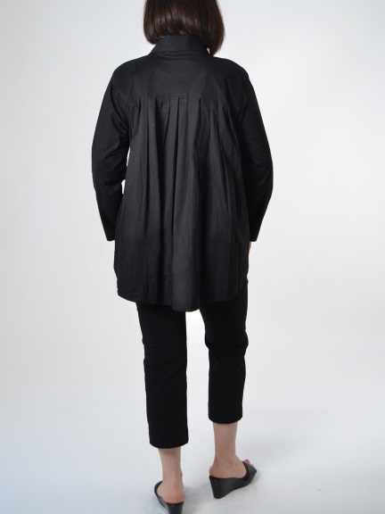 Pleat Back Shirt L/S by Planet by Lauren G