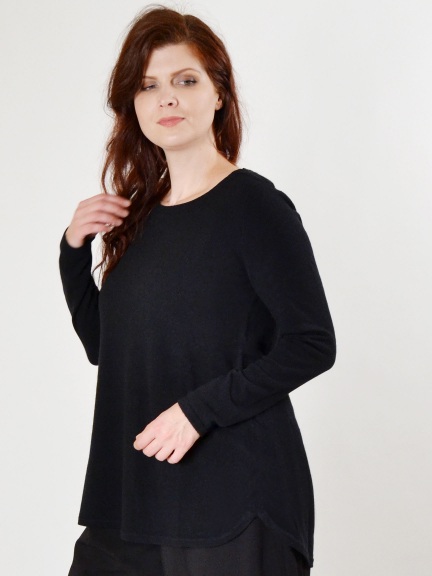 Pleat Back Tunic by Kinross Cashmere