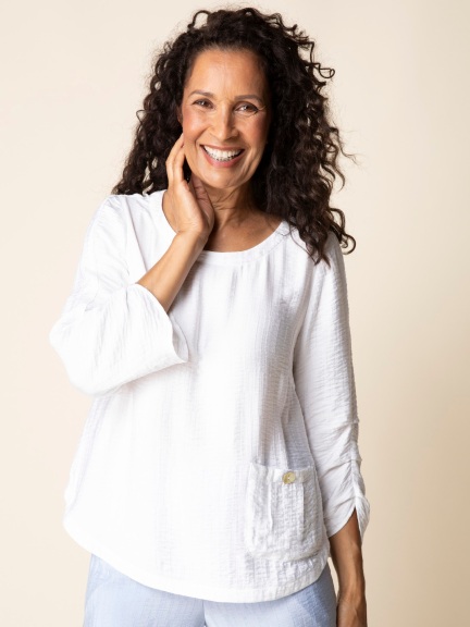 Pleat Pullover by Habitat