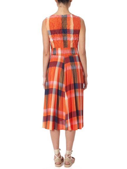 Pleated Tank Dress by Babette