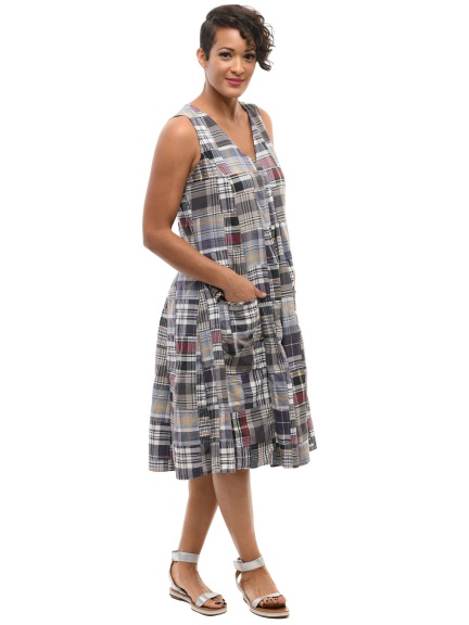 Tulip Clothing Poppie Womens Dress in Quails