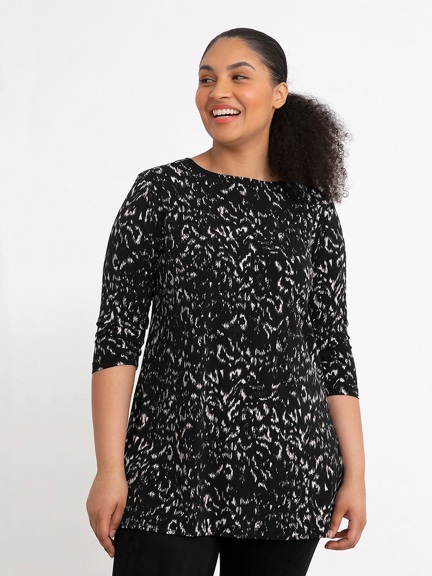 Printed Nu Ideal Tunic by Sympli