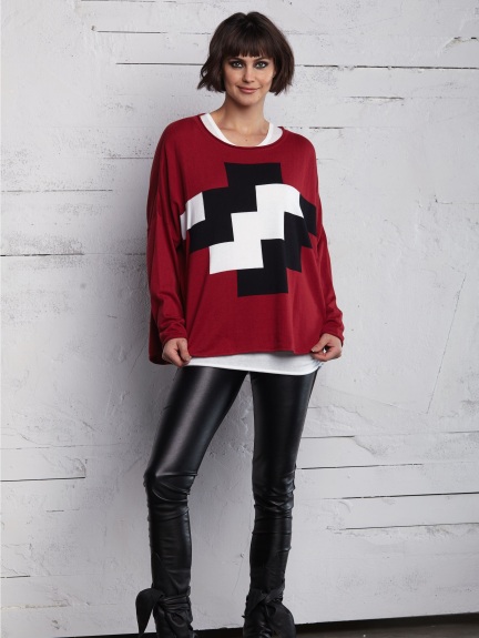 Puzzle Sweater by Planet
