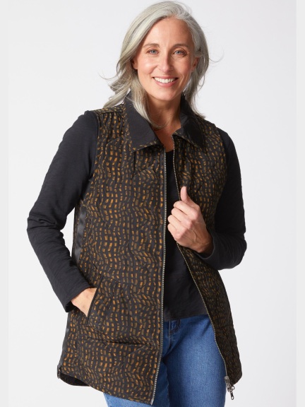 Quilt Puffer Vest by Habitat