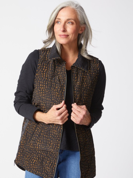 Quilt Puffer Vest by Habitat