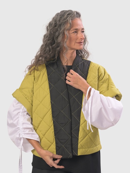 Quilted Vest by Alembika