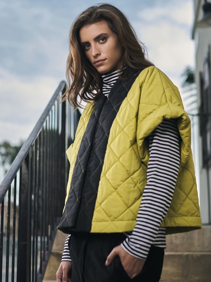 Quilted Vest by Alembika