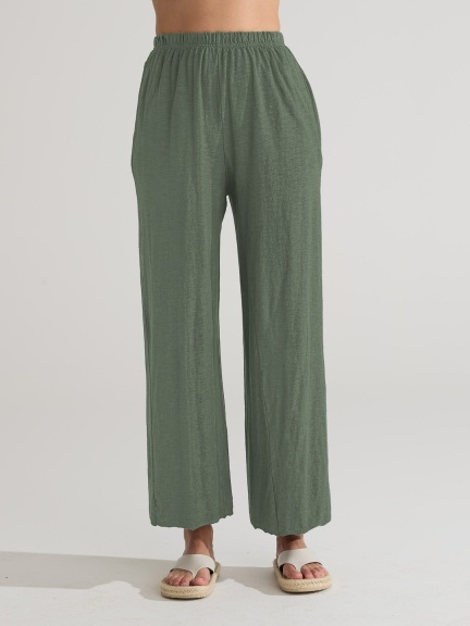 Raw Hem Barrel Pant by Cut Loose
