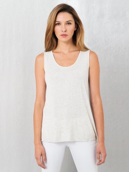Relaxed Tank by Kinross Cashmere