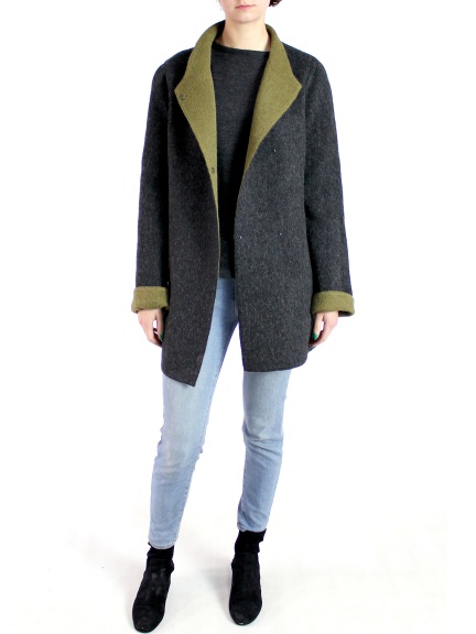 Reversible Asym Coat by Beyond Threads
