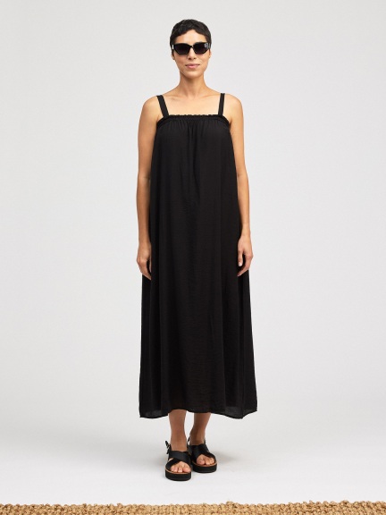Ruched Maxi Dress by Cut Loose