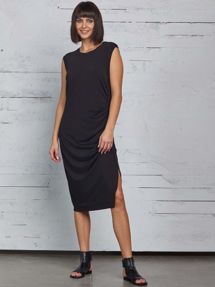 Ruched Tank Dress by Planet by Lauren G