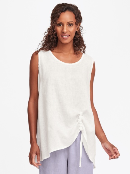Ruched Tank by Flax