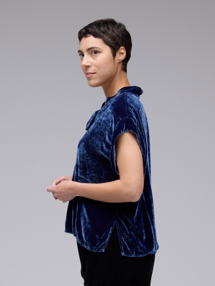 S/S Cowl Top by Cut Loose