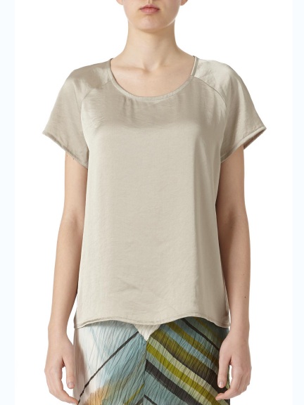 satin tee