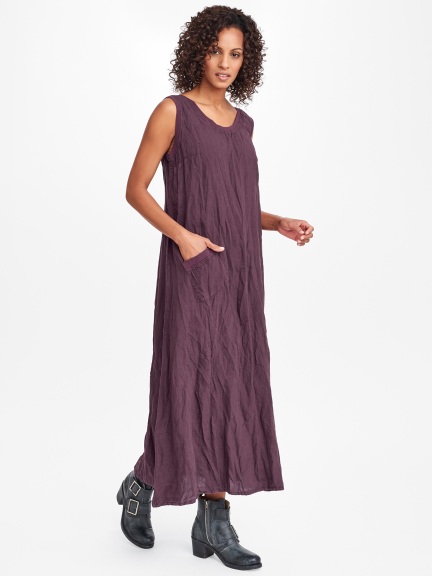 flax dresses Linen Farmers Market Dress