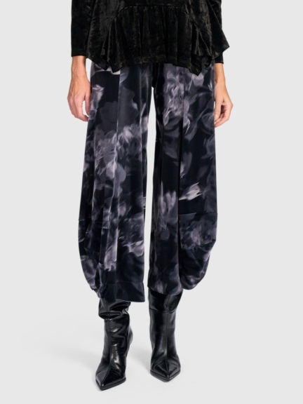Shadow Bloom Balloon Pants by Alembika