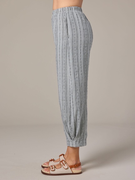 Side Pleat Lantern Pant by Cut Loose