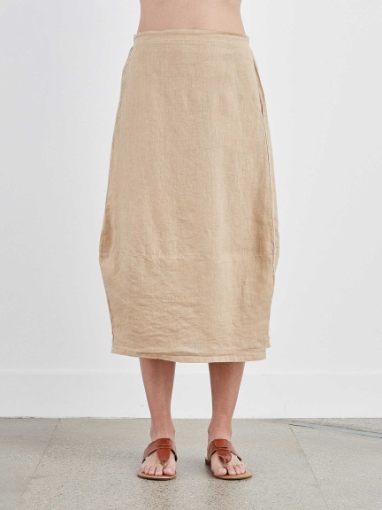 Side Pleat Skirt by Cut Loose
