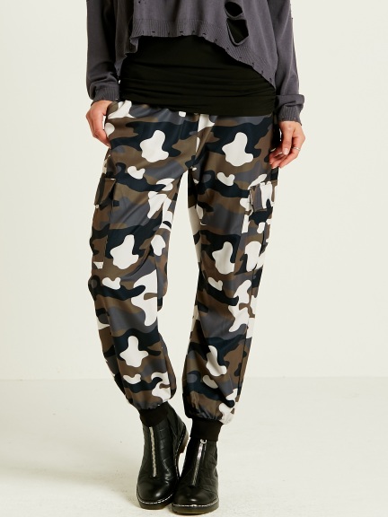 Silky Camo Cargo Pant by Planet