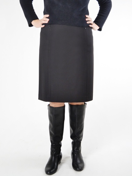 Simone Zip Seam Skirt by Peace Of Cloth
