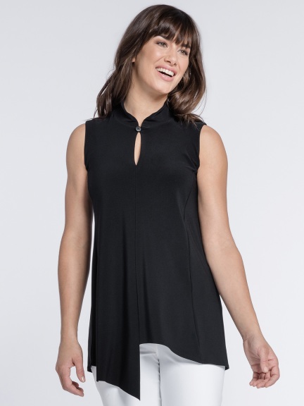 Sleeveless Double Over Top by Sympli