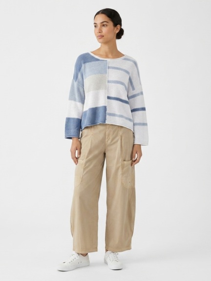 Split Stripes Sweater by Olivia by Habitat