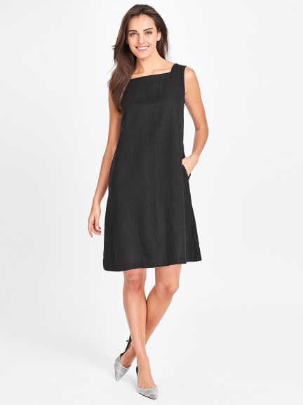 Square Neck Dress by Flax