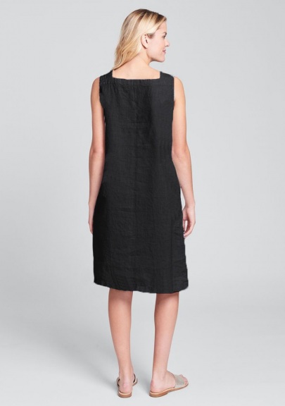 Square Neck Dress by Flax