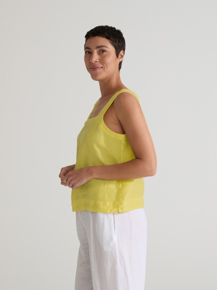 Square Neck Shell by Cut Loose