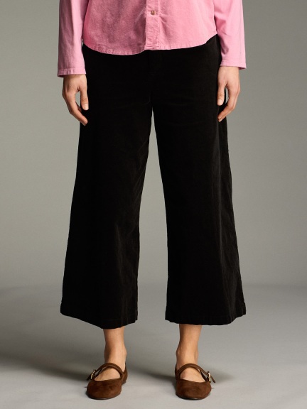 Straight Crop Trouser by Cut Loose
