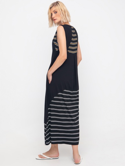 Stripes Dress by Ozai N Ku
