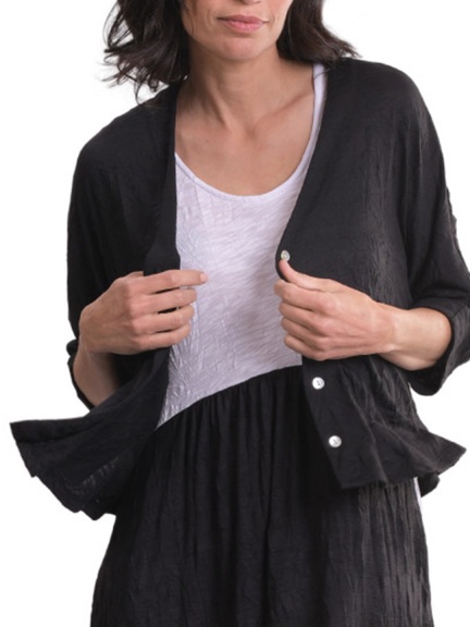 Summer cardigan black Clearance