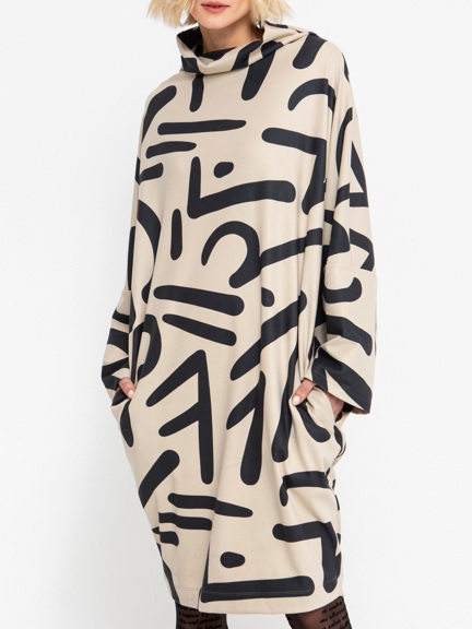 Ozai N Ku Clothing - Sleeveless Swing Dress