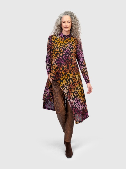 Tempest Hi-Lo Tunic Top by Alembika
