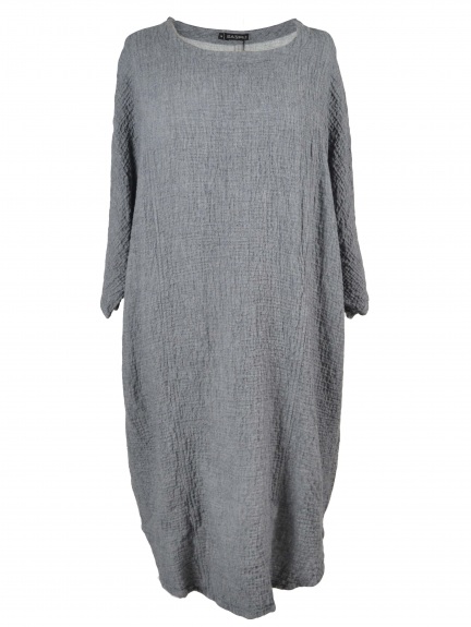 Textured Knit Tunic Dress by Grizas